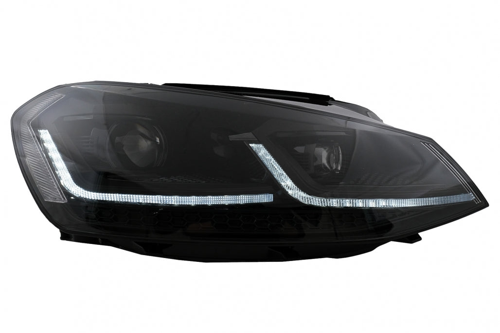 LED Headlights Suitable for VW Golf 7 VII (2012-2017) Black Facelift G7.5