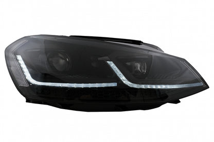 LED Headlights Suitable for VW Golf 7 VII (2012-2017) Black Facelift G7.5