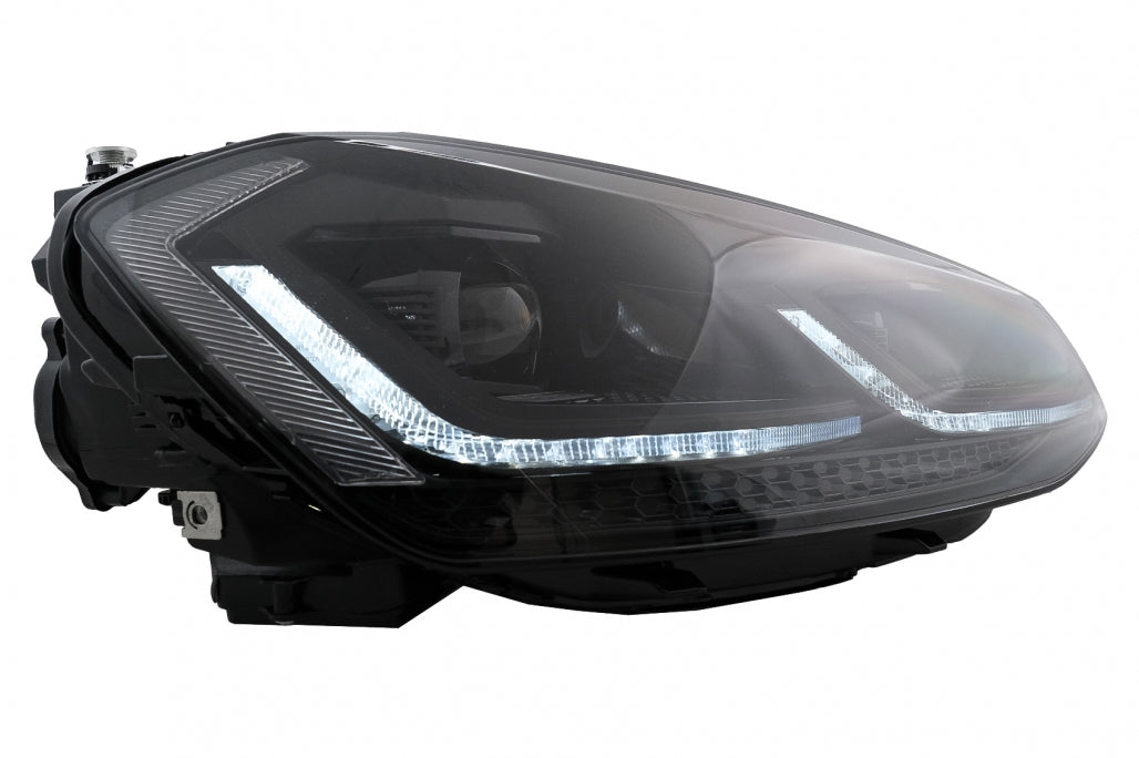 LED Headlights Suitable for VW Golf 7 VII (2012-2017) Black Facelift G7.5