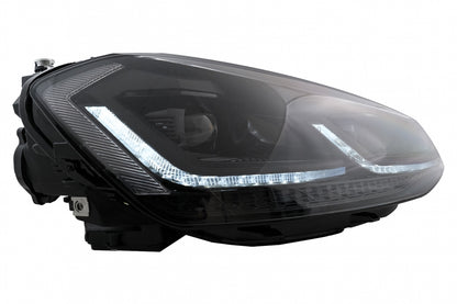LED Headlights Suitable for VW Golf 7 VII (2012-2017) Black Facelift G7.5