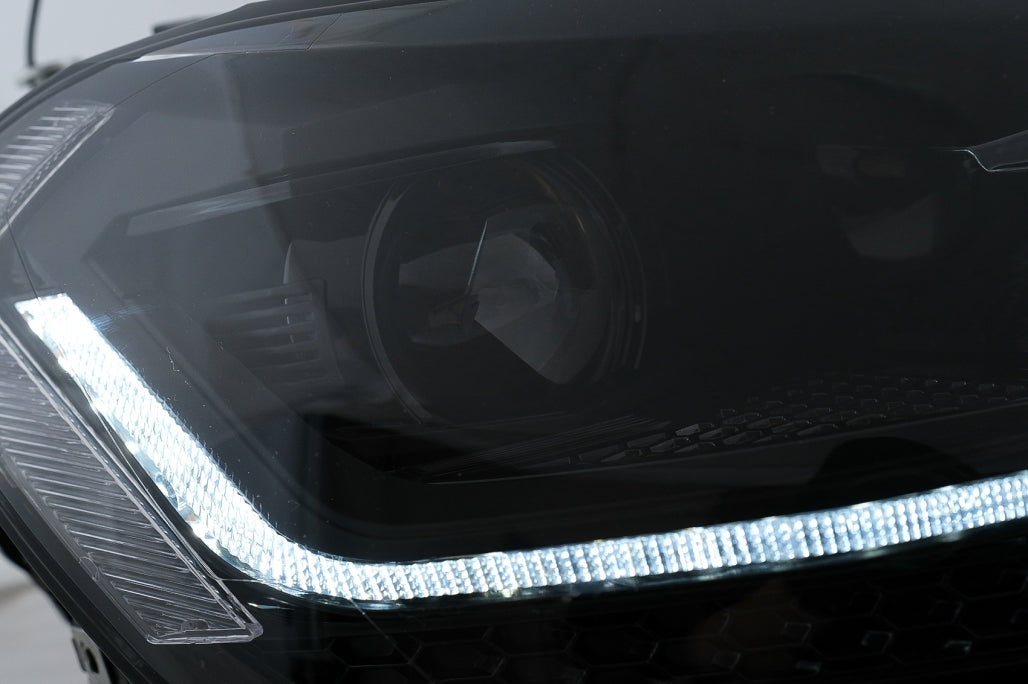 LED Headlights Suitable for VW Golf 7 VII (2012-2017) Black Facelift G7.5