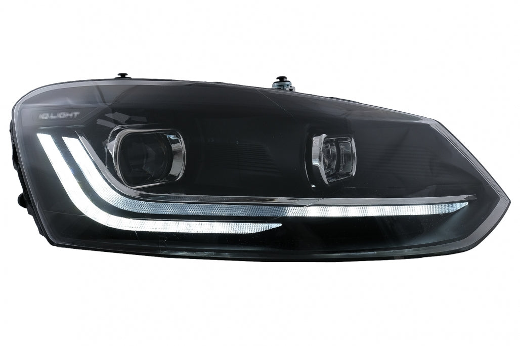 Fari a LED adatti per VW Polo Mk5 6R 6C (2010-2017) Luce di svolta sequenziale