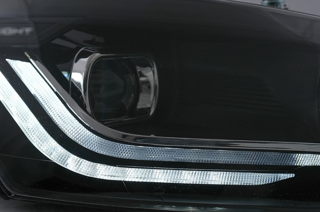 Fari a LED adatti per VW Polo Mk5 6R 6C (2010-2017) Luce di svolta sequenziale
