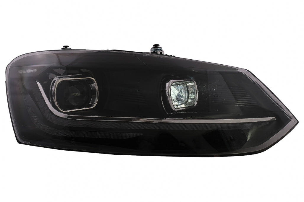 Fari a LED adatti per VW Polo Mk5 6R 6C (2010-2017) Luce di svolta sequenziale