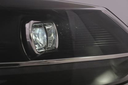 Fari a LED adatti per VW Polo Mk5 6R 6C (2010-2017) Luce di svolta sequenziale