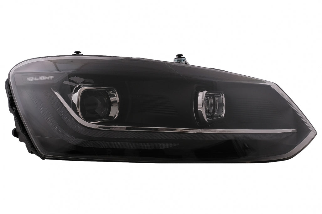 Fari a LED adatti per VW Polo Mk5 6R 6C (2010-2017) Luce di svolta sequenziale