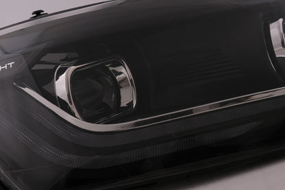 Fari a LED adatti per VW Polo Mk5 6R 6C (2010-2017) Luce di svolta sequenziale
