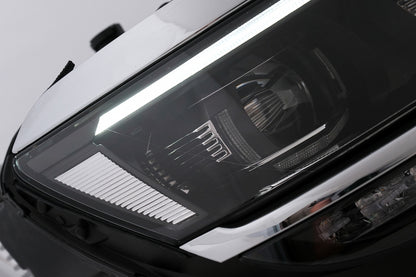 LED Headlights Suitable for VW Tiguan II Mk2 (2016-2019) R-Line Matrix Design Driving Lights