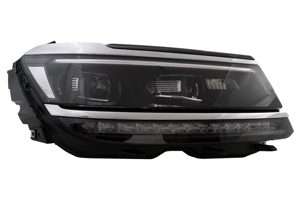 LED Headlights Suitable for VW Tiguan II Mk2 (2016-2019) R-Line Matrix Design Driving Lights