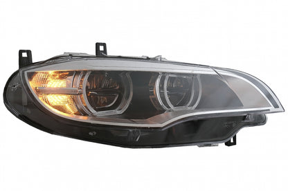 Fari a LED Xenon Angel Eyes 3D Dual Halo Cerchi adatti per BMW X6 E71 (2008-2012)