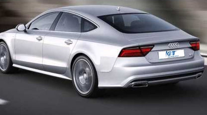 Luce LED Barra Fanali Posteriori adatti per Audi A7 4G (2010-2014) Facelift Design Cherry Red Smoke