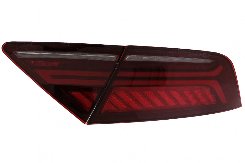 Luce LED Barra Fanali Posteriori adatti per Audi A7 4G (2010-2014) Facelift Design Cherry Red Smoke