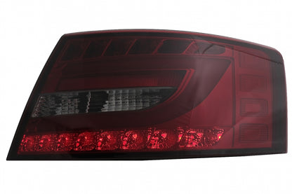 Fanali posteriori a LED adatti per Audi A6 C6 4F Limousine (04.2004-2008) Red Sm