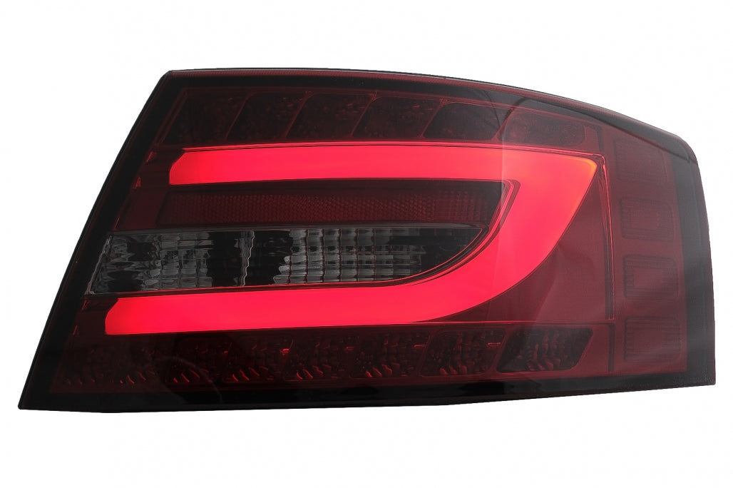 Fanali posteriori a LED adatti per Audi A6 C6 4F Limousine (04.2004-2008) Red Sm