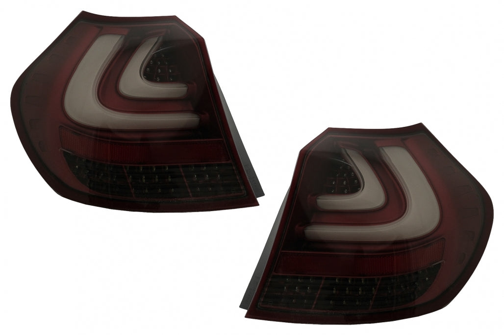 ⭐LED Rear Lights Fit For BMW 1 Series E81 E87 (2004-08.2007) Red LE⭐ 