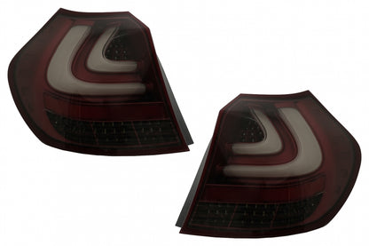 ⭐LED Rear Lights Fit For BMW 1 Series E81 E87 (2004-08.2007) Red LE⭐ 