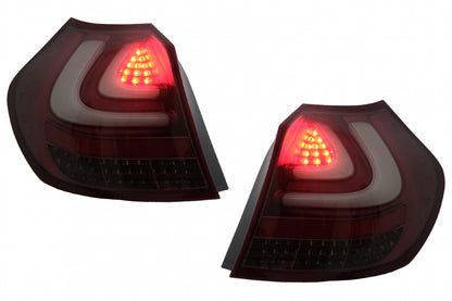 ⭐LED Rear Lights Fit For BMW 1 Series E81 E87 (2004-08.2007) Red LE⭐ 