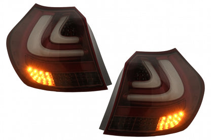 ⭐LED Rear Lights Fit For BMW 1 Series E81 E87 (2004-08.2007) Red LE⭐ 