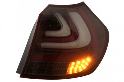 ⭐LED Rear Lights Fit For BMW 1 Series E81 E87 (2004-08.2007) Red LE⭐ 