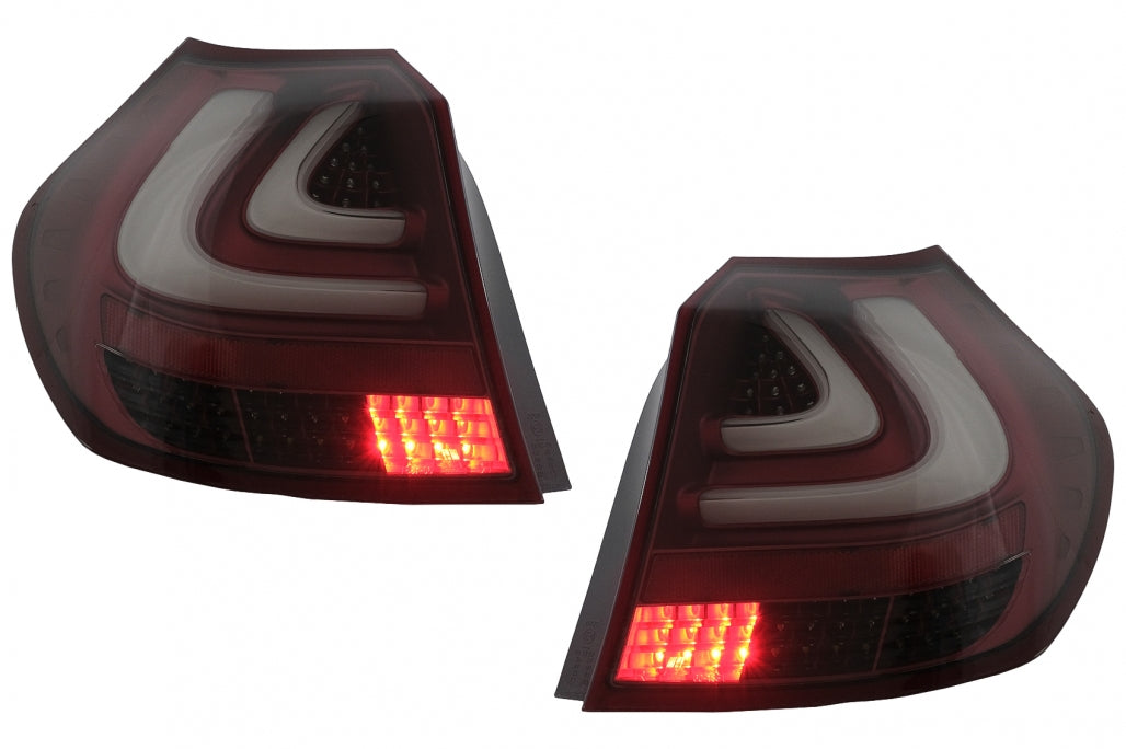 ⭐LED Rear Lights Fit For BMW 1 Series E81 E87 (2004-08.2007) Red LE⭐ 