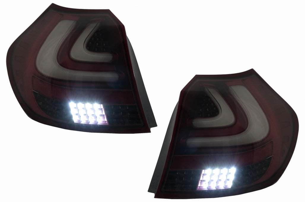 ⭐LED Rear Lights Fit For BMW 1 Series E81 E87 (2004-08.2007) Red LE⭐ 