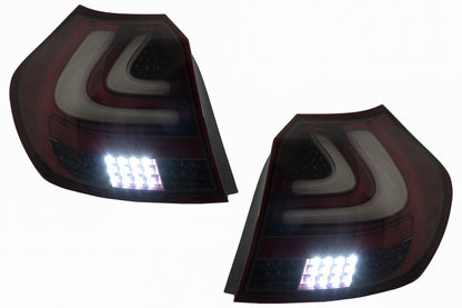⭐LED Rear Lights Fit For BMW 1 Series E81 E87 (2004-08.2007) Red LE⭐ 