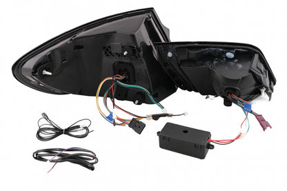 ⭐Fanali posteriori a LED adatti per BMW Serie 5 F10 11-17 con aggiornamento din⭐