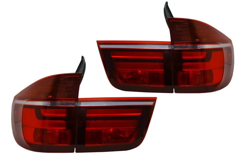 Fanali posteriori a LED adatti per BMW X5 E70 (2007-2010) Light Bar LCI Facelift Design