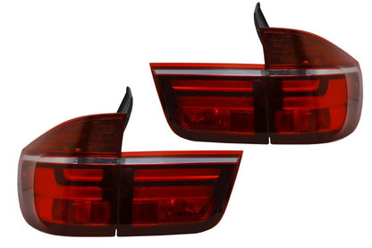 Fanali posteriori a LED adatti per BMW X5 E70 (2007-2010) Light Bar LCI Facelift Design