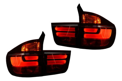 Fanali posteriori a LED adatti per BMW X5 E70 (2007-2010) Light Bar LCI Facelift Design