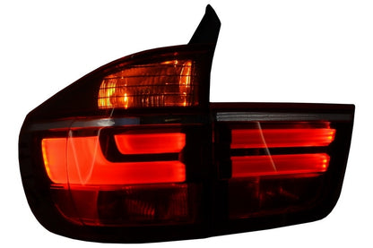 Fanali posteriori a LED adatti per BMW X5 E70 (2007-2010) Light Bar LCI Facelift Design