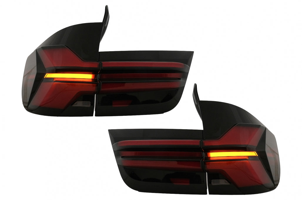 ⭐Fanali posteriori a LED adatti per BMW X5 E70 07-13 Aggiornamento della LCI De⭐