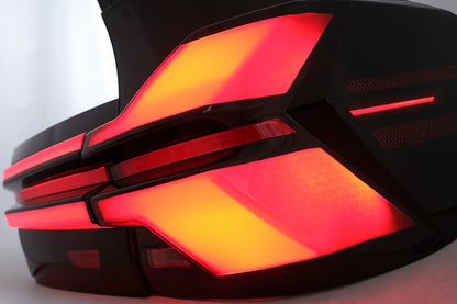 ⭐Fanali posteriori a LED adatti per BMW X5 E70 07-13 Aggiornamento della LCI De⭐