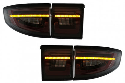 LED Rear Lights Suitable for LAND ROVER DISCOVERY SPORT L550 (2014-2019) Conversion to 2020-up Smoke 
