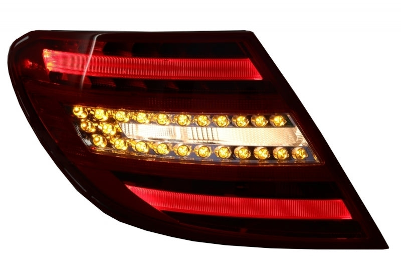 LED Rear Lights Suitable for Mercedes C-Class W204 (2007-2012) Facelift D 