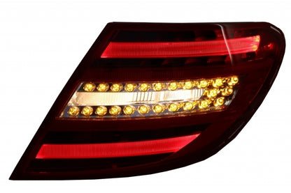 LED Rear Lights Suitable for Mercedes C-Class W204 (2007-2012) Facelift D 