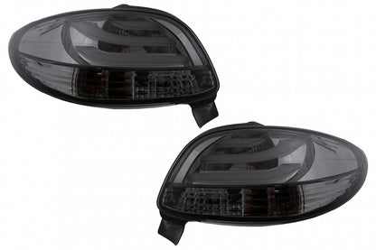 Fanali posteriori a LED adatti per Peugeot 206 HatchBack 3 / 5 Porte (1998-2004)