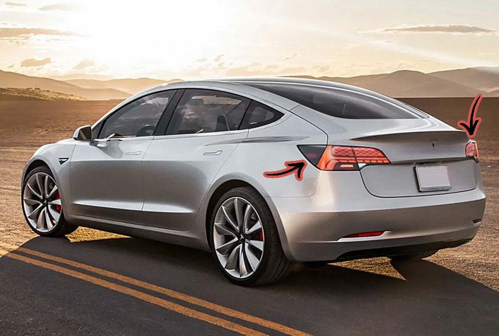 🔥FARI posteriore a LED adatto per Tesla Model 3 17-22 Model Y 20-22 con luci di svolta dinamiche 🔥