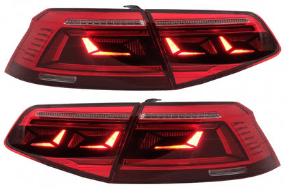 LED Rear Lights Suitable for VW Passat B8 3G (2015-2019) Sedan Sequent