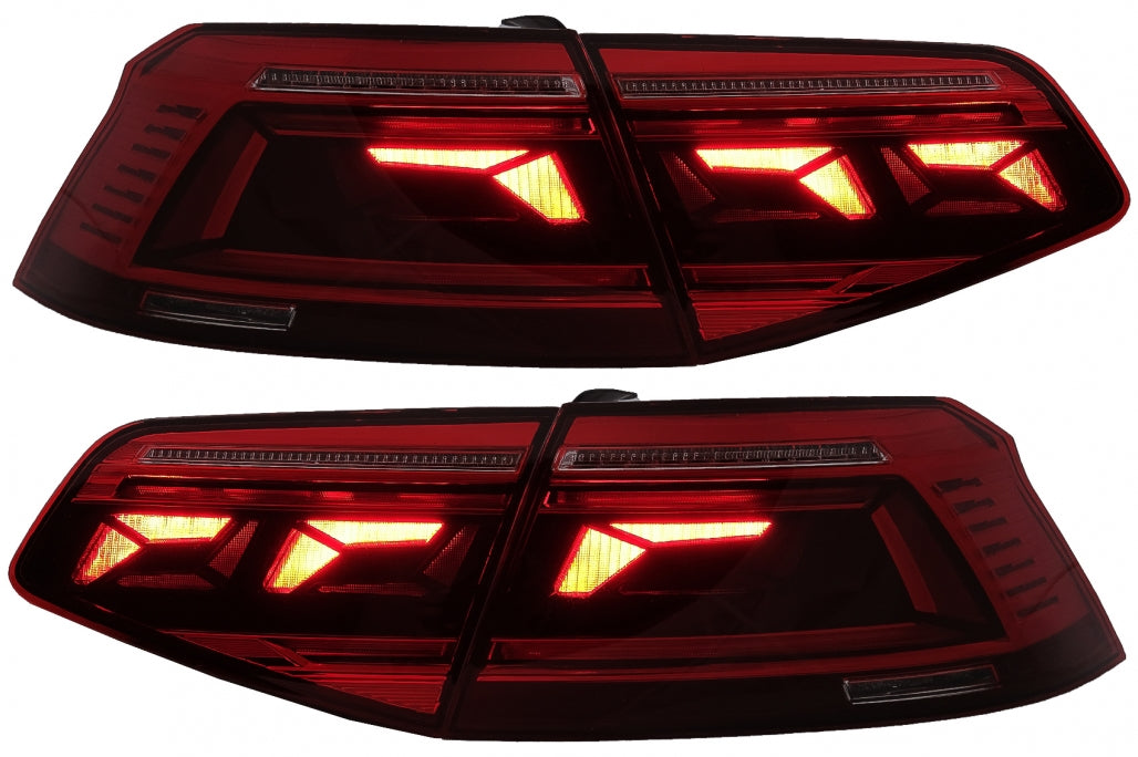 LED Rear Lights Suitable for VW Passat B8 3G (2015-2019) Sedan Sequent