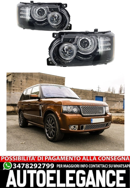 Fari adatti per Land Range Rover Vogue L322 (2002-2009) Conversione in Facelift