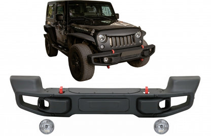Metal Front Bumper Fits for JEEP Wrangler / Rubicon JK (2007-2017)