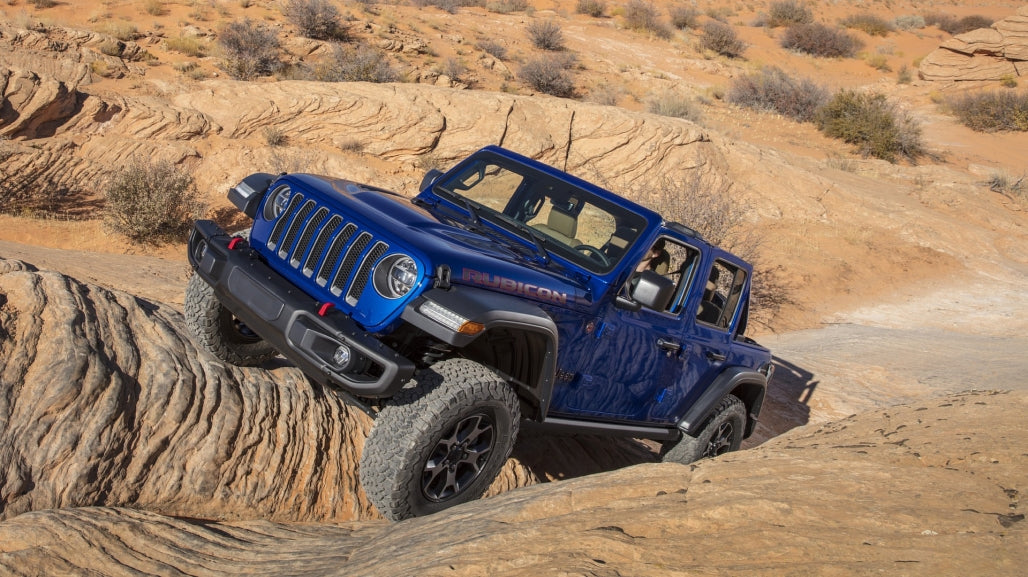 Paraurti anteriore in metallo adatto per Jeep Wrangler JL (dal 2018 in poi)
