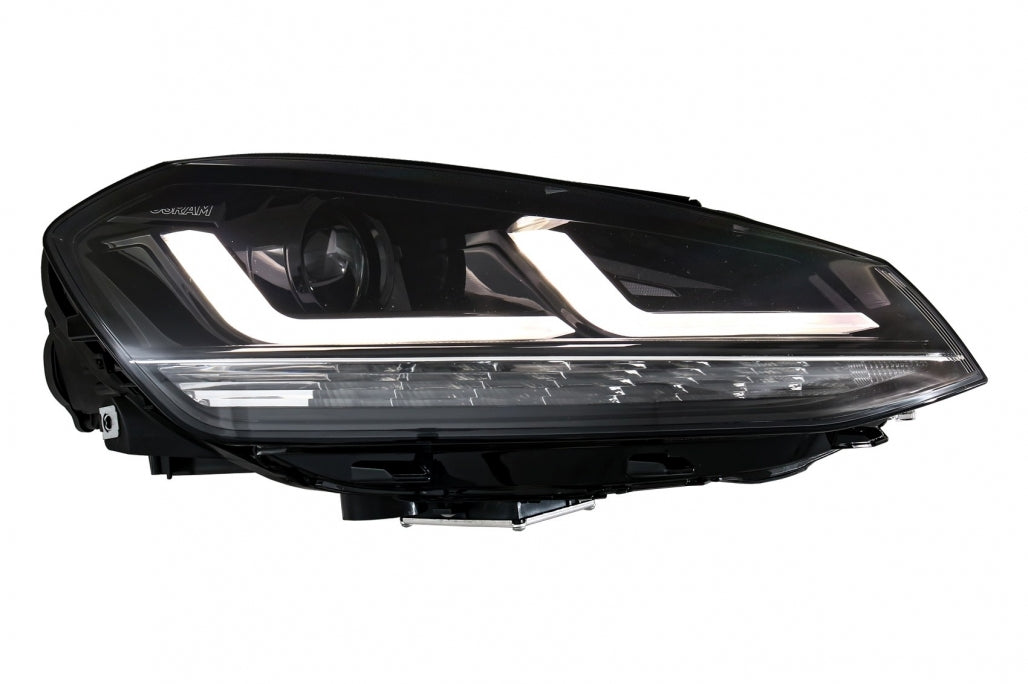 Osram Full LED Headlights LEDriving suitable for VW Golf 7 VII (2012-2017) Black Upgrade for Halogen