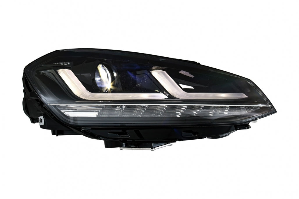 Osram Full LED Headlights LEDriving suitable for VW Golf 7 VII (2012-2017) Black Upgrade for Halogen