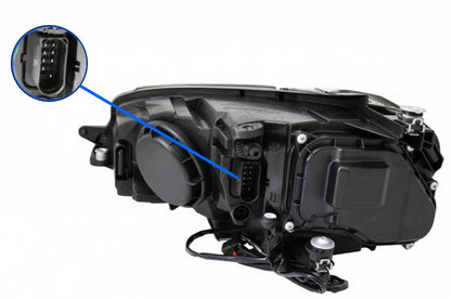 Osram Full LED Headlights LEDriving suitable for VW Golf 7 VII (2012-2017) Black Upgrade for Halogen