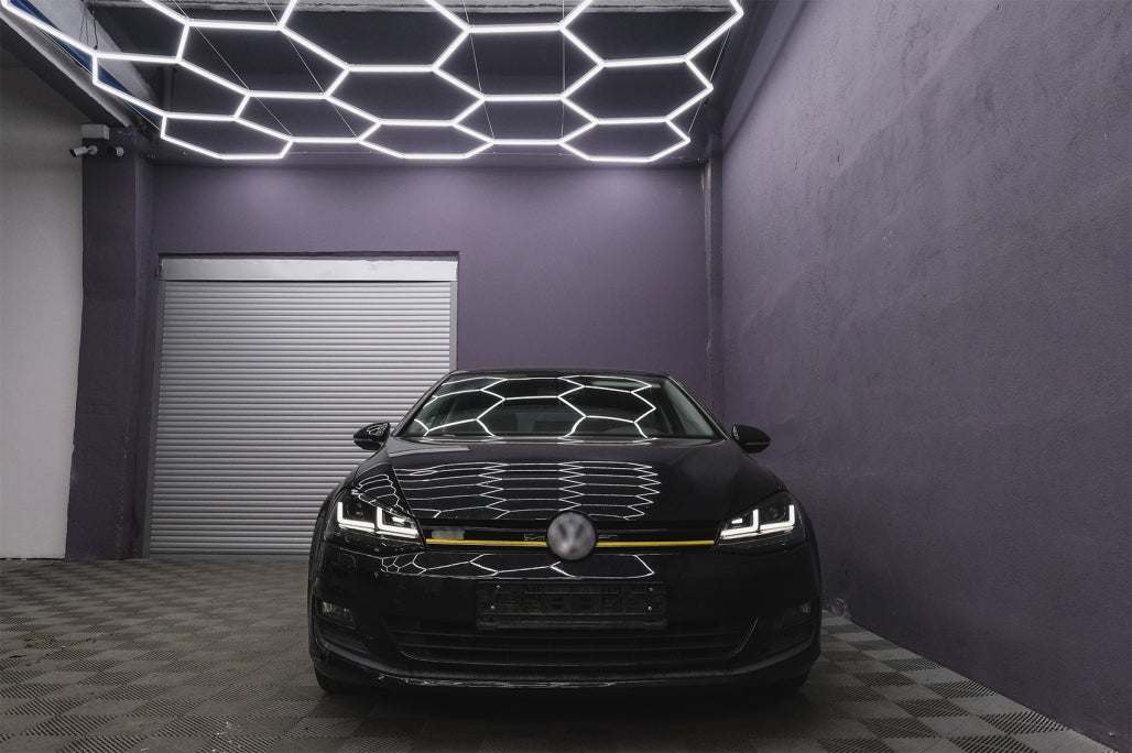 Osram Full LED Headlights LEDriving suitable for VW Golf 7 VII (2012-2017) Black Upgrade for Halogen