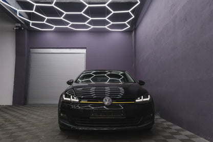 Osram Full LED Headlights LEDriving suitable for VW Golf 7 VII (2012-2017) Black Upgrade for Halogen