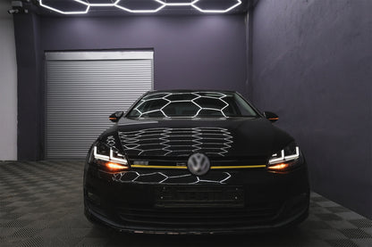 Osram Full LED Headlights LEDriving suitable for VW Golf 7 VII (2012-2017) Black Upgrade for Halogen