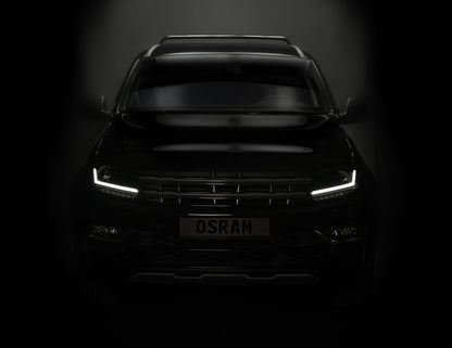 Fari Osram Full LED adatti per VW Amarok dal 2010- Indicatori di direzione sequenziali dinamici neri
